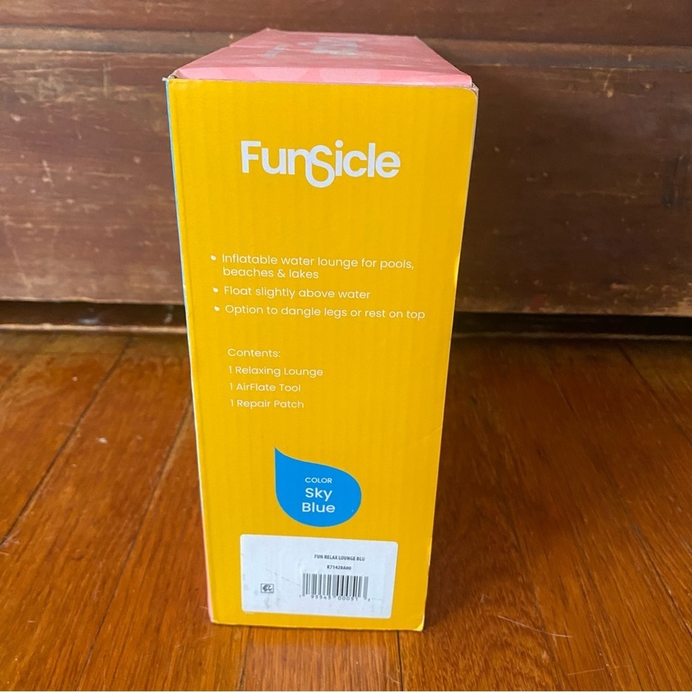Funsicle Relaxing Lounge Pool Float - Picture 4 of 4